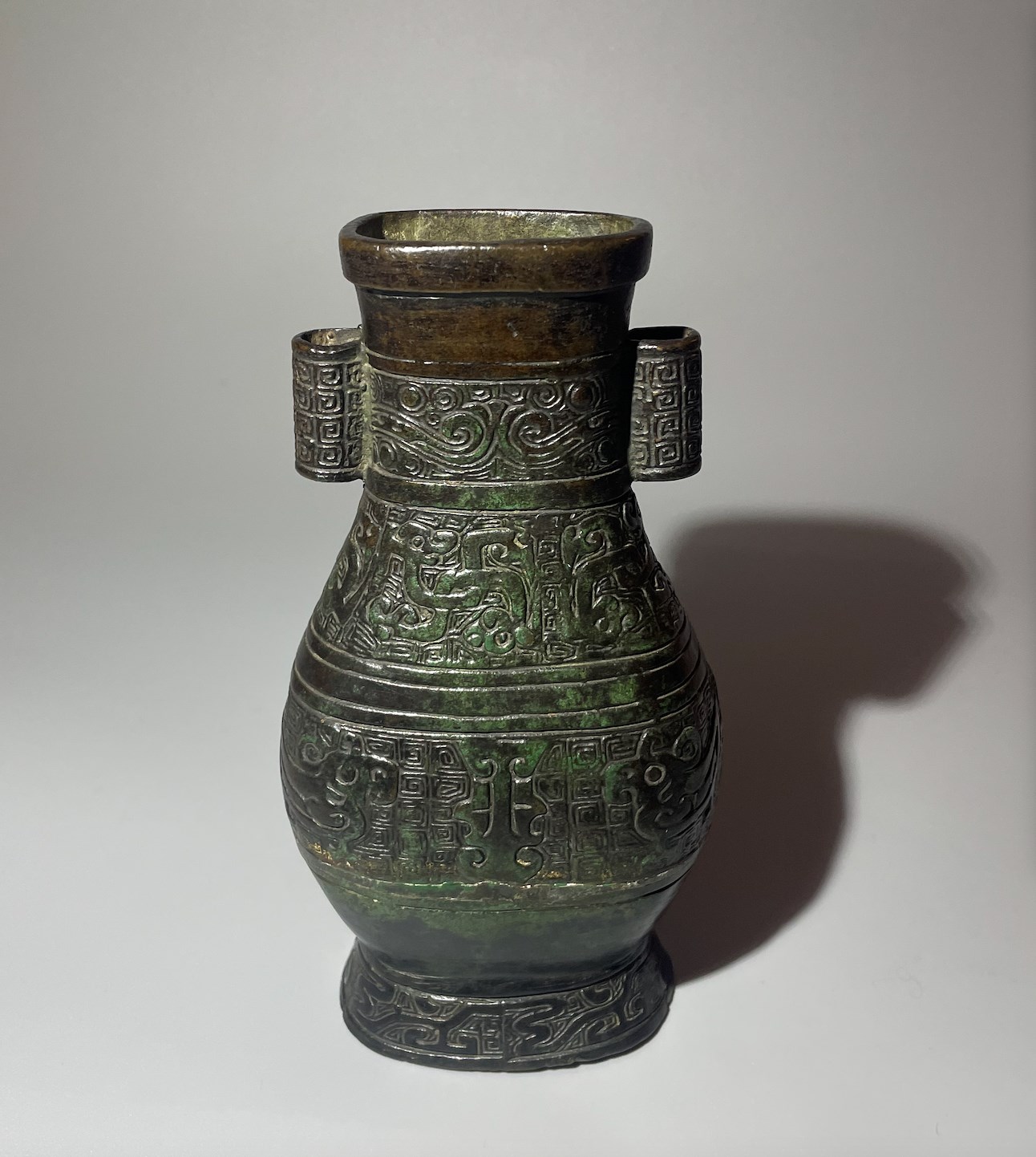 Bronze Flower Vase